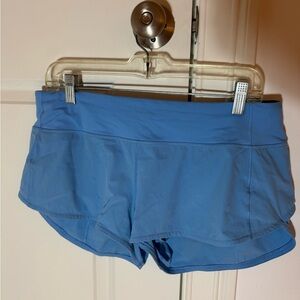 Lululemon Light Blue Athletic Shorts
